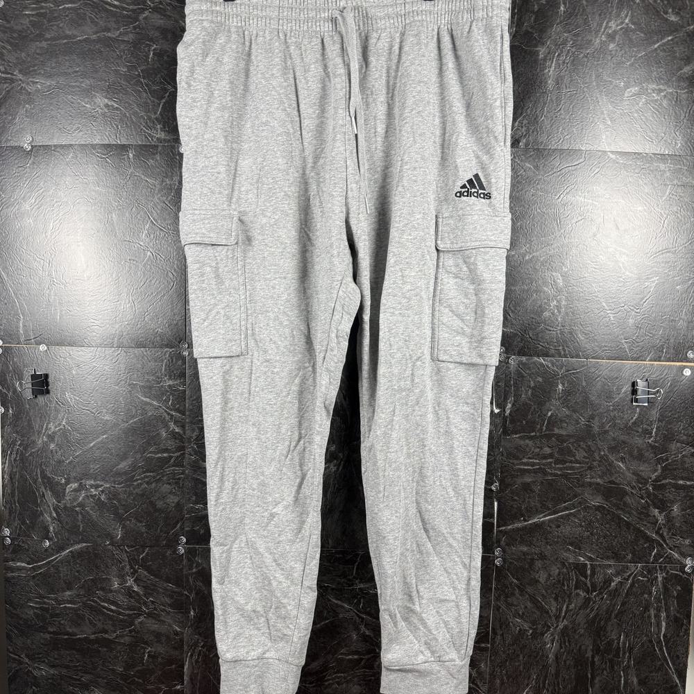 Adidas Men's Grey Cargo Retro Tech Sweatpants Jogger XL